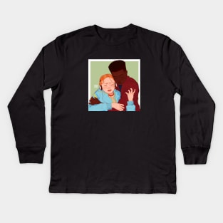 Max and Lucas Season 4 Kids Long Sleeve T-Shirt